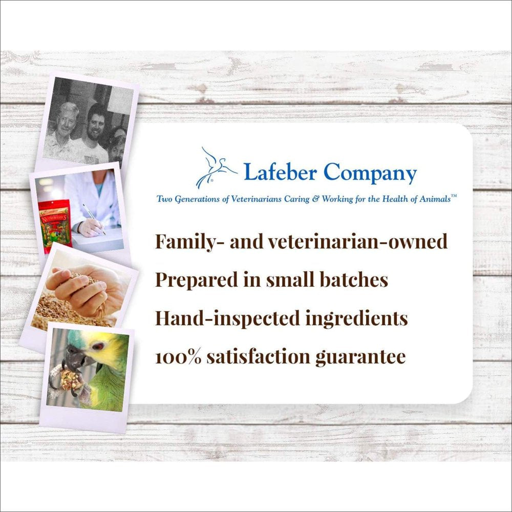 LAFEBER'S El Paso Nutri-Berries Pet Bird Food, Made with Non-Gmo and Human-Grade Ingredients, for Parrots 10 Oz Animals & Pet Supplies > Pet Supplies > Bird Supplies > Bird Food LAFEBER COMPANY