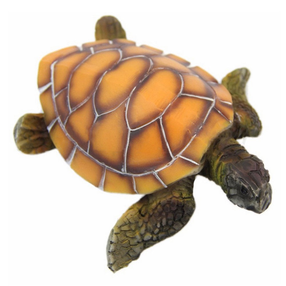 Papaba Fake Turtle,Fake Aquarium Water Simulation Turtle Ornament Fish Tank Decor Tool Non-Toxic Animals & Pet Supplies > Pet Supplies > Fish Supplies > Aquarium Decor Papaba