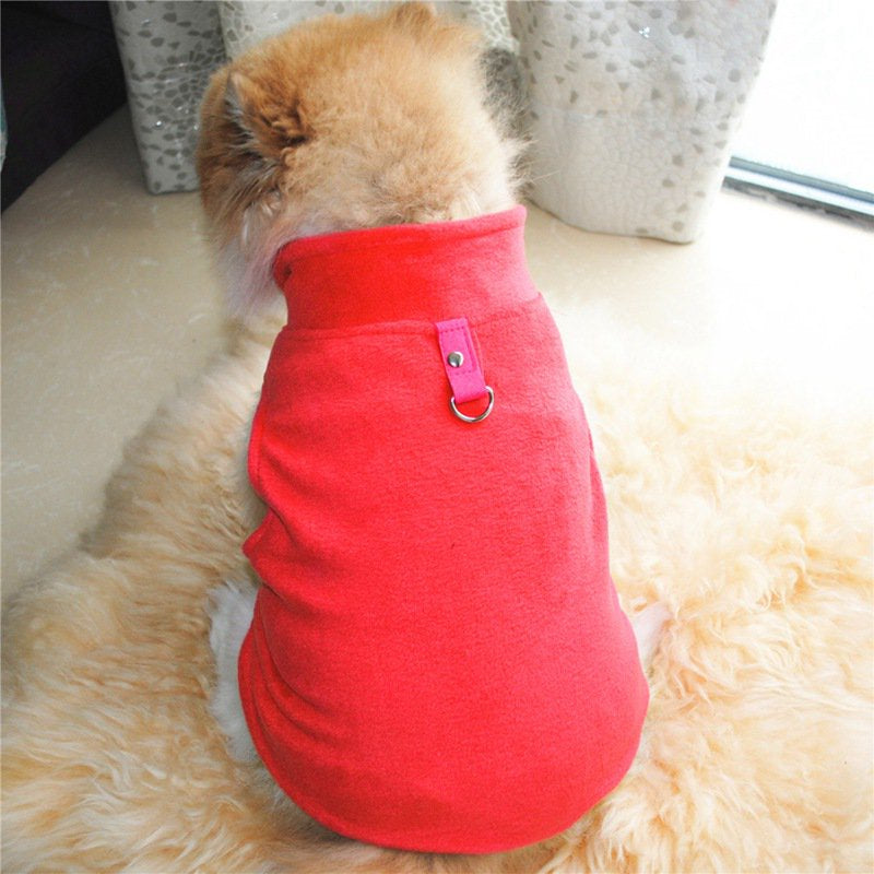 Sweetsmile Pet Dog Polar Fleece Clothes Pet Vest for Small Dogs Puppy Winter Warm Coat Apparel Clearance Sale Animals & Pet Supplies > Pet Supplies > Dog Supplies > Dog Apparel Sweetsmile S Red
