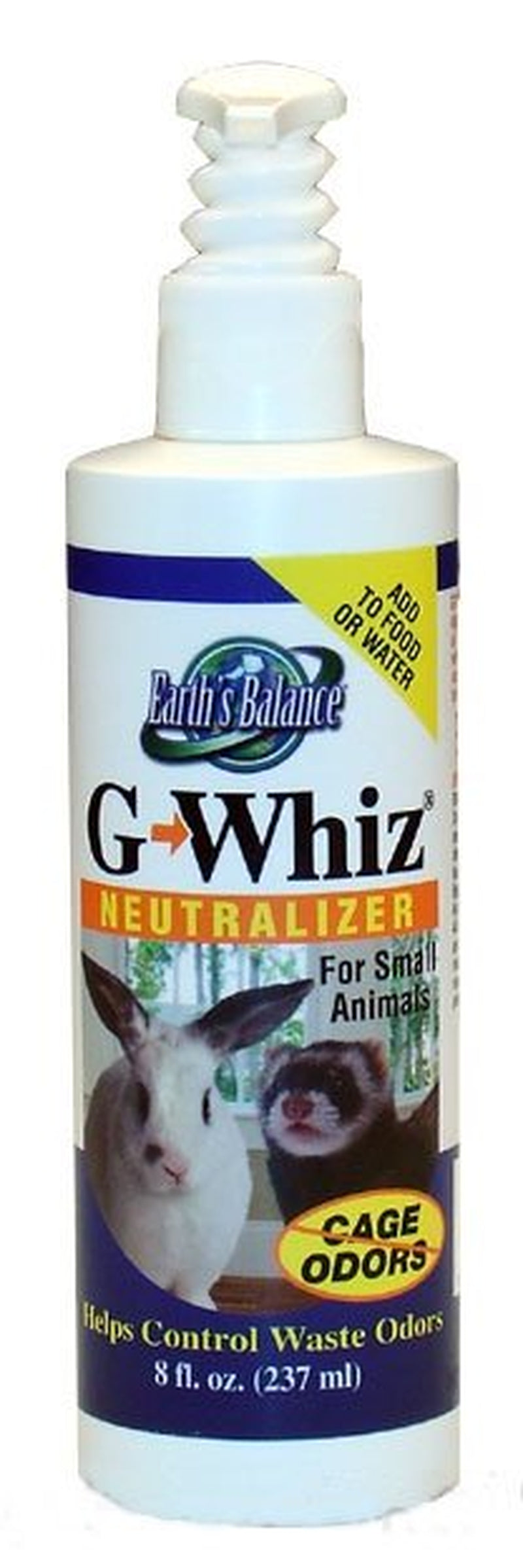 Gwhiz Neutralizer for Small Animals 8 Fl. Oz. Animals & Pet Supplies > Pet Supplies > Small Animal Supplies > Small Animal Treats Eath's Balance, Inc