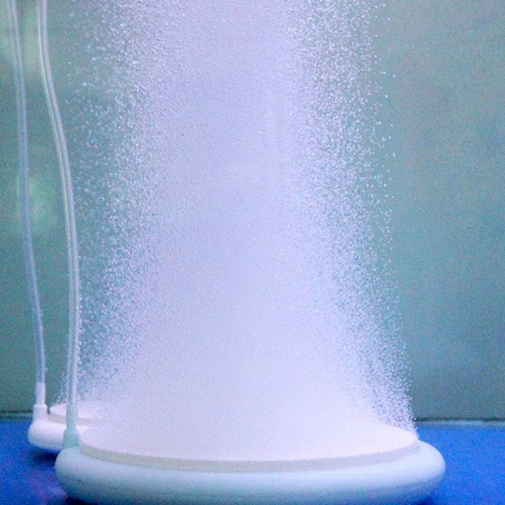Aquarium Air Stone Fish Tank Bubbler Air Stone Disk Oxygen Pump Diffuser Animals & Pet Supplies > Pet Supplies > Fish Supplies > Aquarium Air Stones & Diffusers Teucfsky