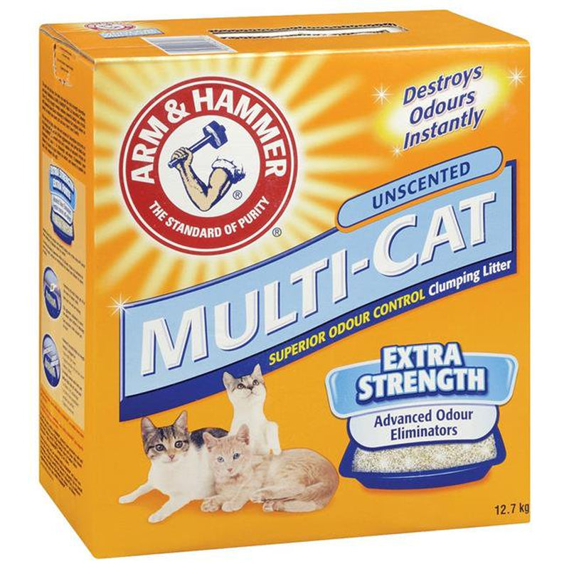 Arm & Hammer 718034 29 Lbs Multi-Cat Unscented Litter Animals & Pet Supplies > Pet Supplies > Cat Supplies > Cat Litter ARM & HAMMER