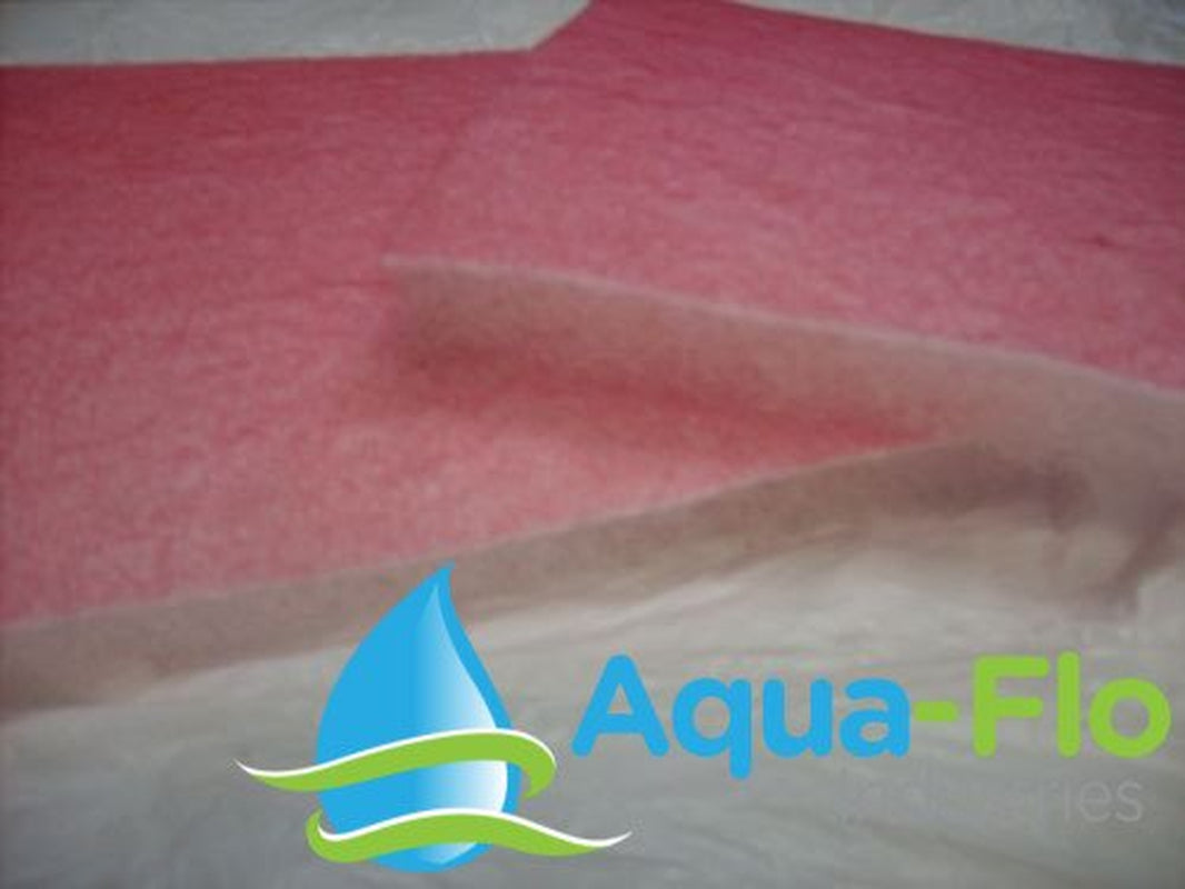 Aqua-Flo 14" Pond & Aquarium Filter Media, 72" (6 Feet) Long X 1" Thick (Pink/White) Animals & Pet Supplies > Pet Supplies > Fish Supplies > Aquarium Filters Aqua-Flo Industries