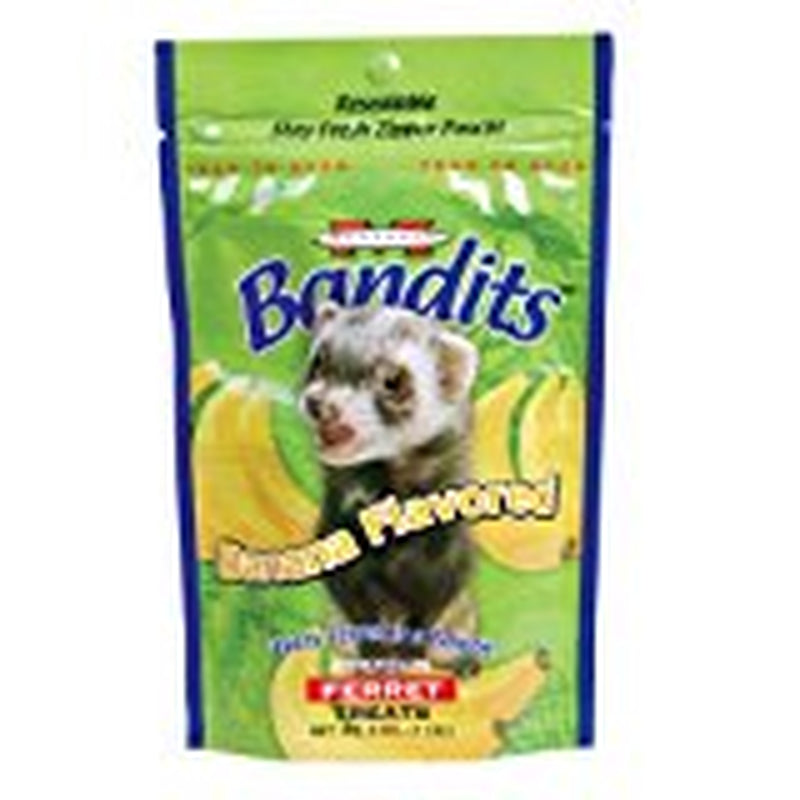 Marshall Bandits Banana Flavor Ferret Treats, 3 Oz. Animals & Pet Supplies > Pet Supplies > Small Animal Supplies > Small Animal Treats MARSHALL PET PRODUCTS