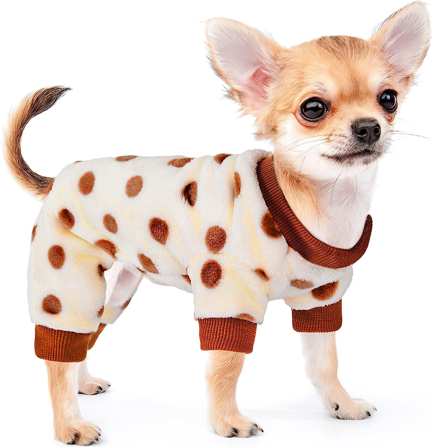  4 Pieces Fall Dog Shirt for Small Dogs, Tiny Dog Clothes  Outfit, Extra Small Dog Clothes, Yorkie Teacup Chihuahua Male Clothes,  Summer Pet Cat Clothing (X-Small) Brown : Pet Supplies