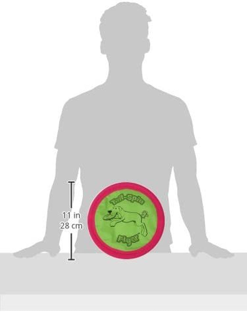 Booda Tail Spin Flyer Big Daddy Frisbee Dog Toy, Large Animals & Pet Supplies > Pet Supplies > Dog Supplies > Dog Toys Doskocil Manufacturing Co Inc