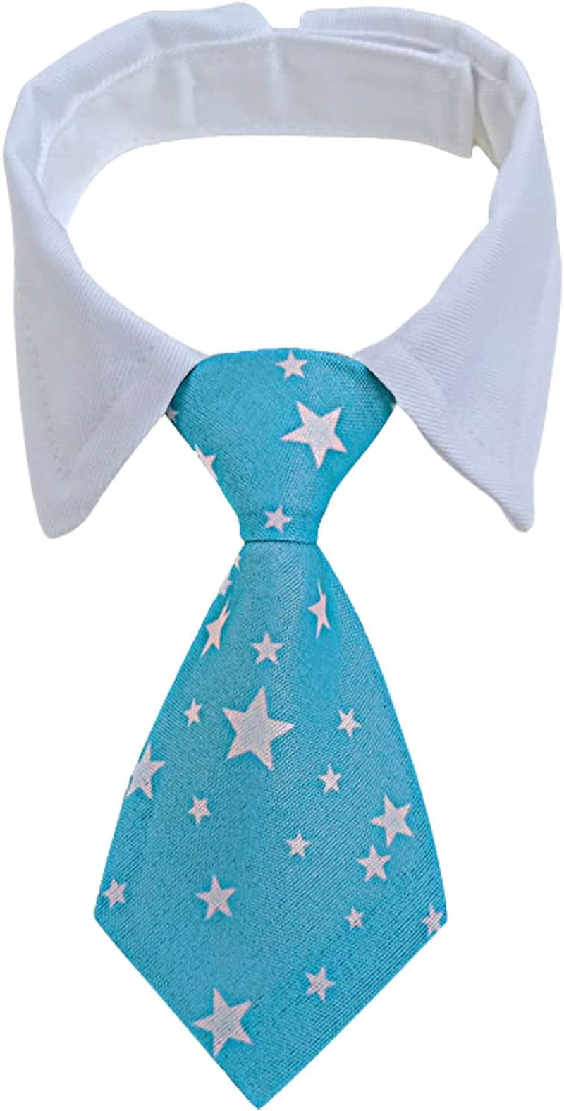 Honprad Puppy Cat Bow Tie Adjustable Dog Cat Bow Tie Pet Costume Necktie Collar Sized Dogs and Cat Tuxedo Costume Pet Decoration Animals & Pet Supplies > Pet Supplies > Dog Supplies > Dog Apparel HonpraD Sky Blue Large