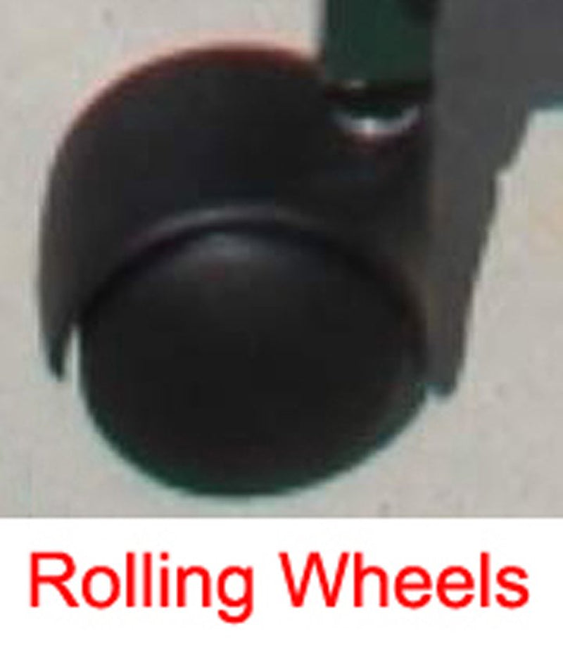 Large Elegant and Durable Wrought Iron Parrot Play Gym Ground Stand with Wood Perch Stainless Steel Tray Toy Hook and Stainless Steel Cups on Wheel Animals & Pet Supplies > Pet Supplies > Bird Supplies > Bird Gyms & Playstands Mcage