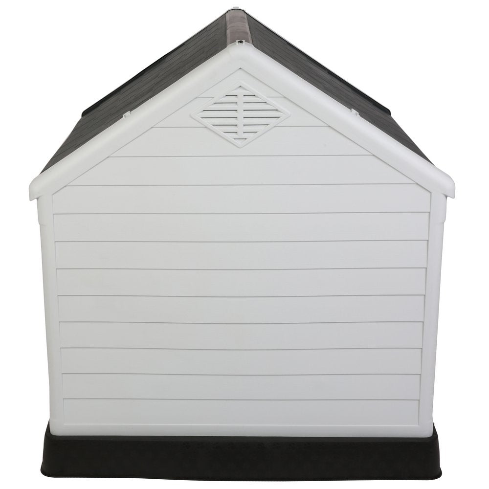 Confidence Fitness Dog Kennel, Outdoor, Plastic, Waterproof, Gray Animals & Pet Supplies > Pet Supplies > Dog Supplies > Dog Houses Confidence