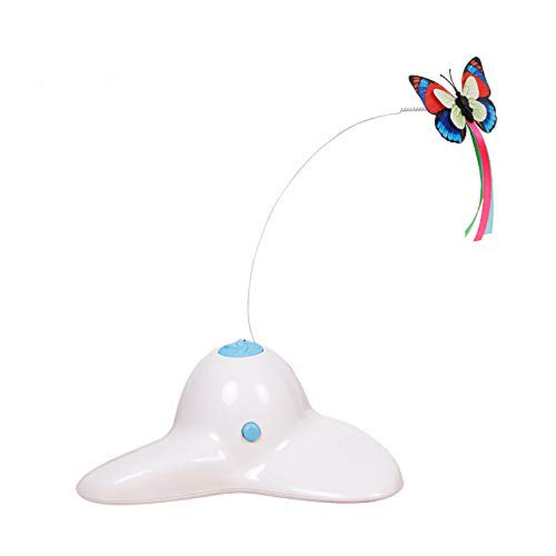 Vealind Cat Toys Electric Flutter Butterfly 360° Rotating Cats Toy for Indoors Animals & Pet Supplies > Pet Supplies > Cat Supplies > Cat Toys Vealind