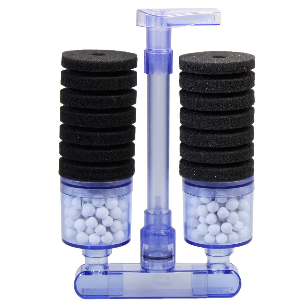 Aquaneat Sponge Filter Quiet Aquarium Filter with Ceramic Media Balls L Animals & Pet Supplies > Pet Supplies > Fish Supplies > Aquarium Filters AquaNeat S
