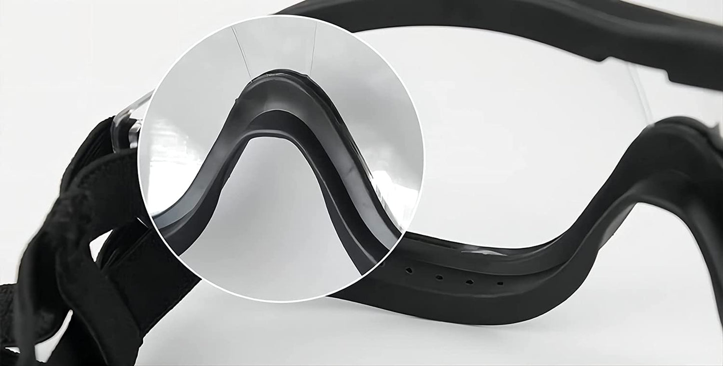 Wotendy Dog Sunglasses Dog Goggles, UV Protection Wind Protection Dust Protection Fog Protection Pet Glasses Eye Wear Protection for Medium or Large Dog Animals & Pet Supplies > Pet Supplies > Dog Supplies > Dog Apparel Wotendy