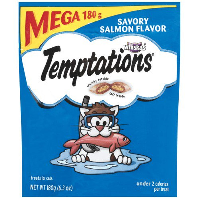 Temptations Cat Treats, Savory Salmon Animals & Pet Supplies > Pet Supplies > Cat Supplies > Cat Treats WHISKAS 2 1