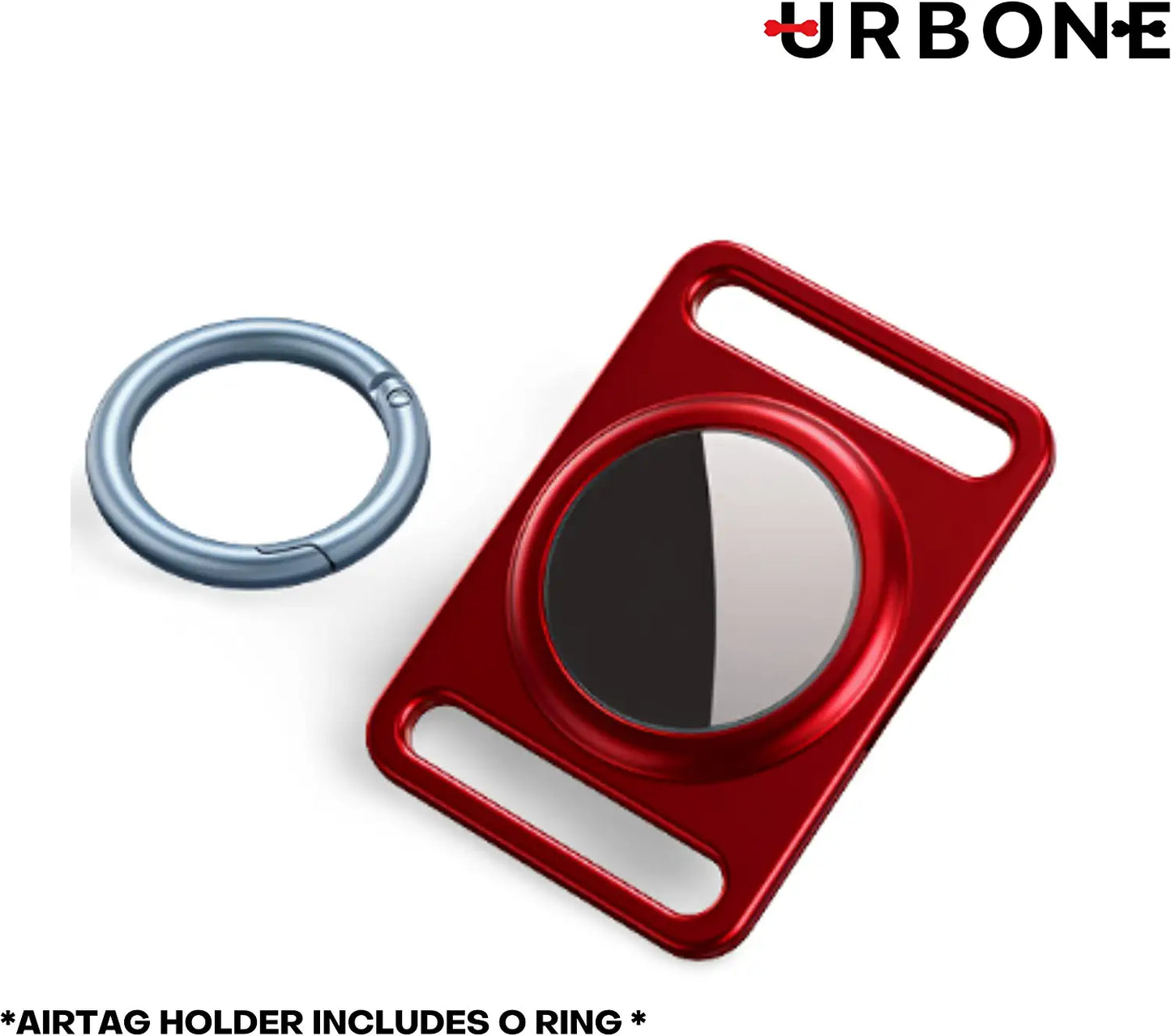 Urbone Airtag Dog Collar Holder - Strong Durable Metal Air Tag Case - Premium Protective Air Tag Loop for Pets - Airtag Case for Dog Collar Leash Electronics > GPS Accessories > GPS Cases Urbone