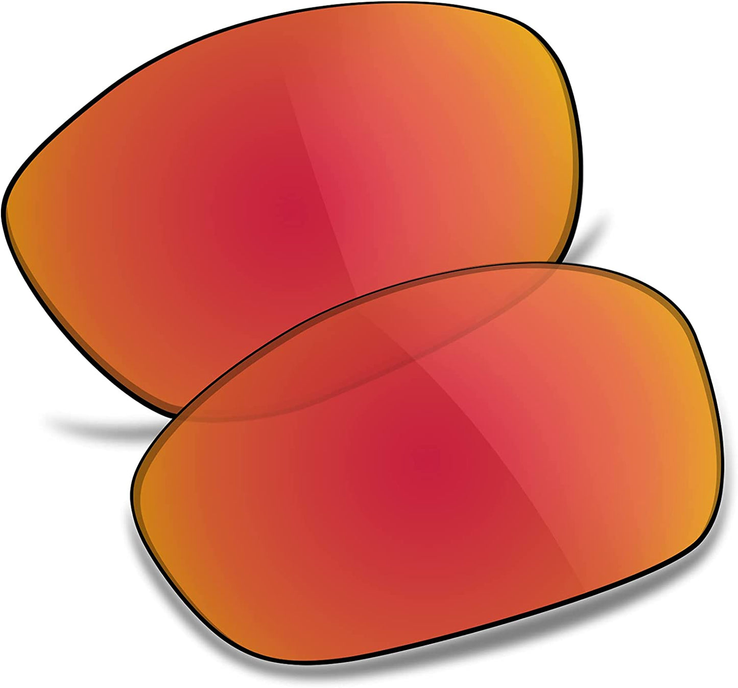 TRUSHELL 16+ Choices Lens Replacement for OAKLEY Monster Dog Sunglass Animals & Pet Supplies > Pet Supplies > Dog Supplies > Dog Apparel TRUSHELL Fire Red - Polarized