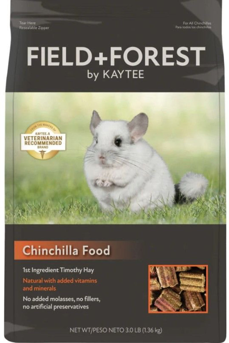 Kaytee Field and Forest Premium Chinchilla Food Animals & Pet Supplies > Pet Supplies > Small Animal Supplies > Small Animal Food Kaytee