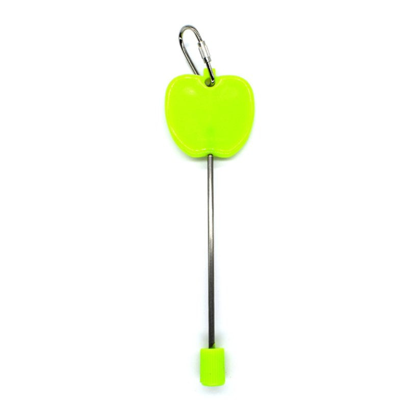 AOOOWER Stainless Steel Meat Food Holder Stick Fruit Skewer Bird Treating Tool Parrot Toy Cage Accessories Animals & Pet Supplies > Pet Supplies > Bird Supplies > Bird Cage Accessories AOOOWER Green