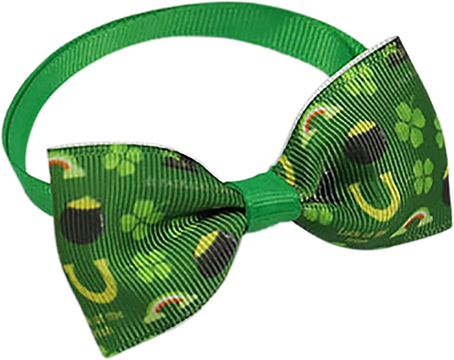 KEYLLCONG Pet Bow Irish St. Tie Decoration Festival and 'S Dog Decoration Party Cat Pet Accessories Dog Tie Out Cable 10 Animals & Pet Supplies > Pet Supplies > Dog Supplies > Dog Apparel KEYLLCONG E One Size