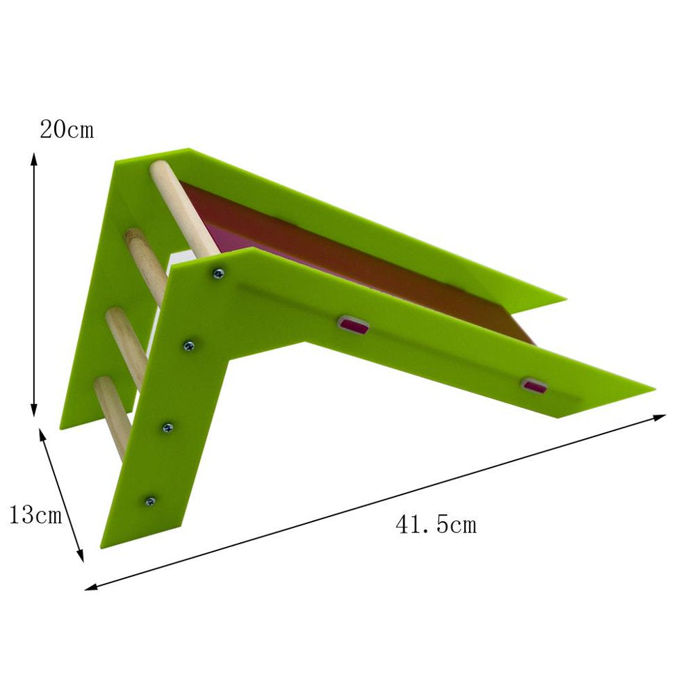 Parrot Slide Training Ladder Toys, Crawling Parrot Educational Exercise Toys, Bird Activity Center Gym Toys, Tabletop Perches Animals & Pet Supplies > Pet Supplies > Bird Supplies > Bird Gyms & Playstands perfk