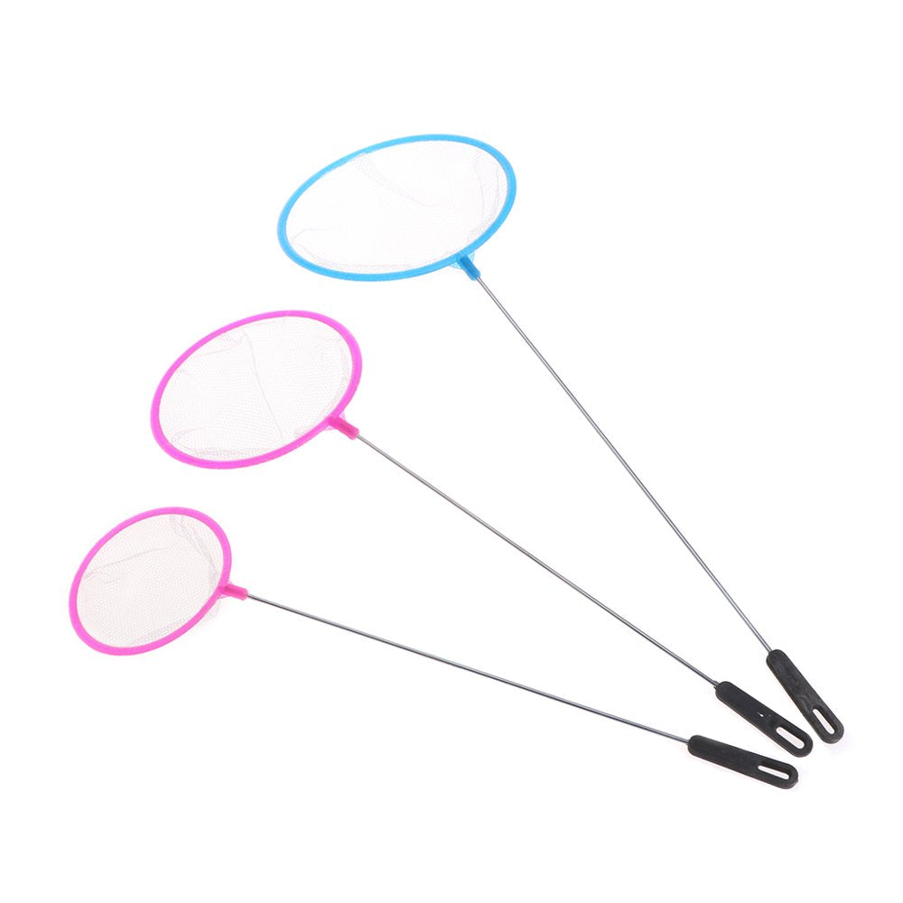 Aquarium Fish Net 3 4 4.5 Inches Fine Mesh Skimmer Filter for Small Fish Tank Catching Net with Plastic Handle Animals & Pet Supplies > Pet Supplies > Fish Supplies > Aquarium Fish Nets BIlinli