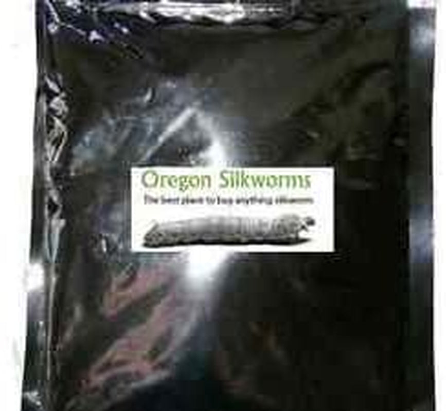 Oregon Silkworms 1/2 Pound Powdered Silkworm Food (Mulberry Food) Silkworm Chow Animals & Pet Supplies > Pet Supplies > Small Animal Supplies > Small Animal Food Oregon Silkworms