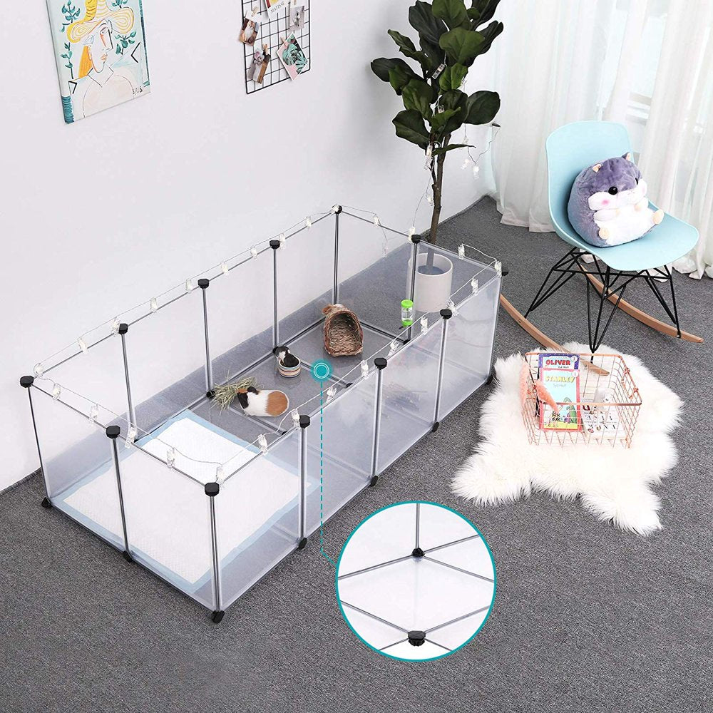 NEW SALE! Portable Metal Small Dog Playpen Crate Fence Pet Puppy Play Pen Exercise Cage,12 Panels Animals & Pet Supplies > Pet Supplies > Dog Supplies > Dog Kennels & Runs Geo Bot 20 Panels