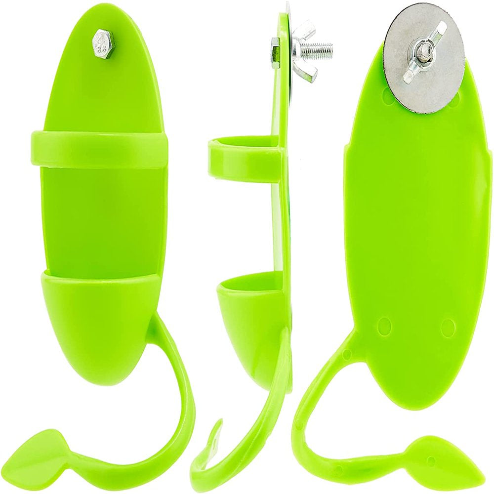 Bird Feeding Cup+Bird Perch Stand; Bird Toys,Cuttlebone Stand Holder Rack Birdcage Accessories Fruit Vegetable Storage for Birds Parakeets Cockatiels, Conures, Macaws, Lovebirds, Finches Animals & Pet Supplies > Pet Supplies > Bird Supplies > Bird Cage Accessories Znfrt