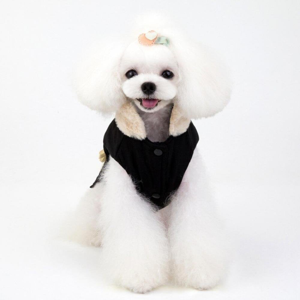 Sweetcandy Pet Coat for Dogs Pet Autumn Winter Tight Fitting Cotton Padded Coat Small Medium Dogs Thickening Warm Jacket Vest Dog Apparel Winter Costume Costume Animals & Pet Supplies > Pet Supplies > Dog Supplies > Dog Apparel SweetCandy