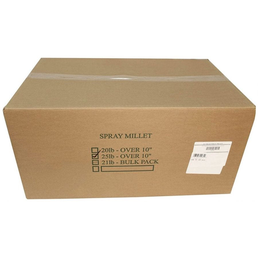 Sunseed Golden Millet Spray Natural Bird Treat 25 Lbs Animals & Pet Supplies > Pet Supplies > Bird Supplies > Bird Treats SunSeed