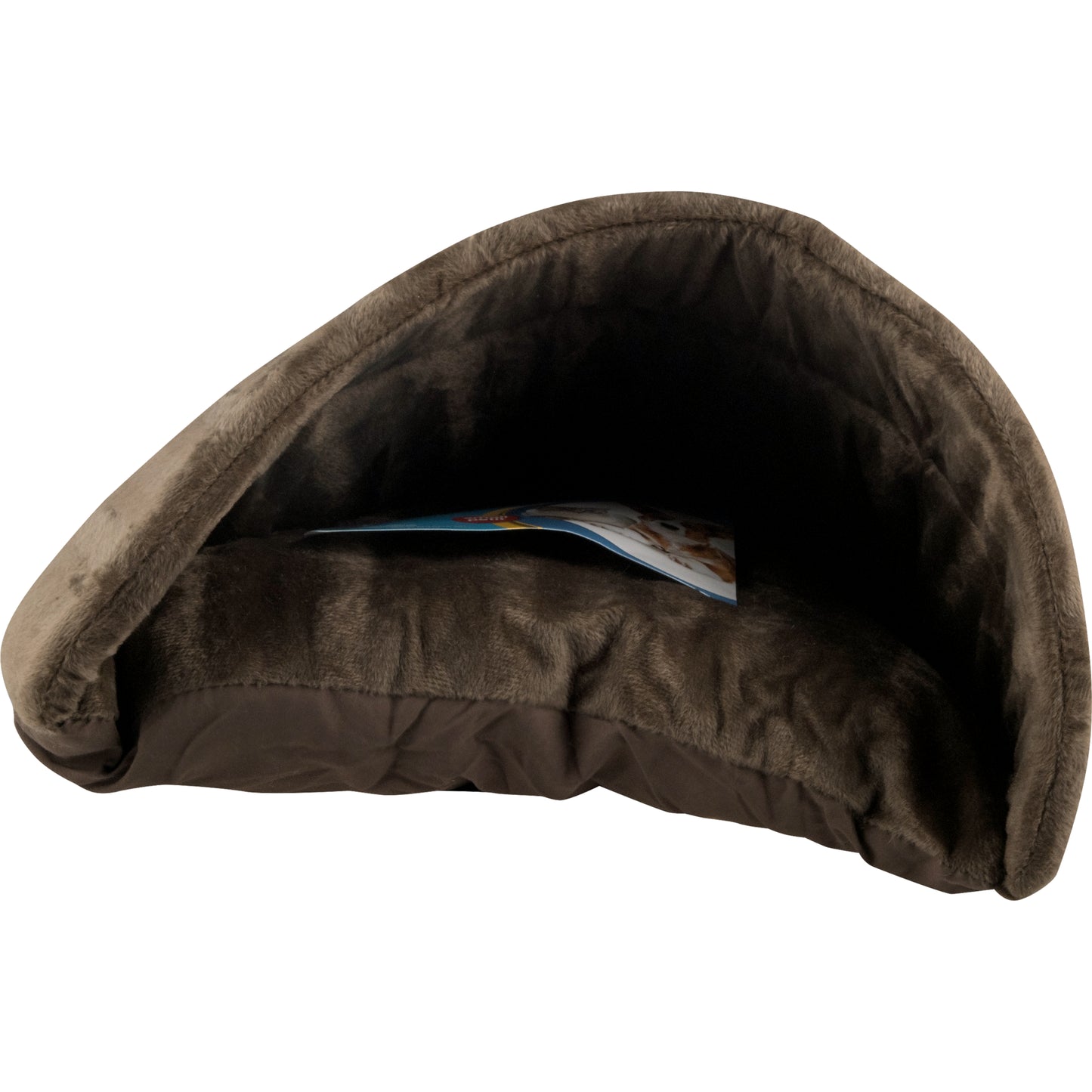 Aspen Pet Kitty Cave Pet Cat Bed, Brown Animals & Pet Supplies > Pet Supplies > Cat Supplies > Cat Beds Doskocil Manufacturing Co Inc