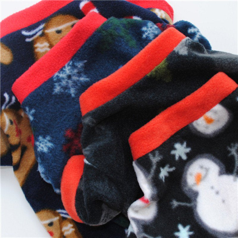 Christmas Dog Warm Sweater Cotton Costume Small Dog Cat Pet Clothing Puppy Jacket Apparel Warm Pullover Animals & Pet Supplies > Pet Supplies > Cat Supplies > Cat Apparel The Hillman Group   