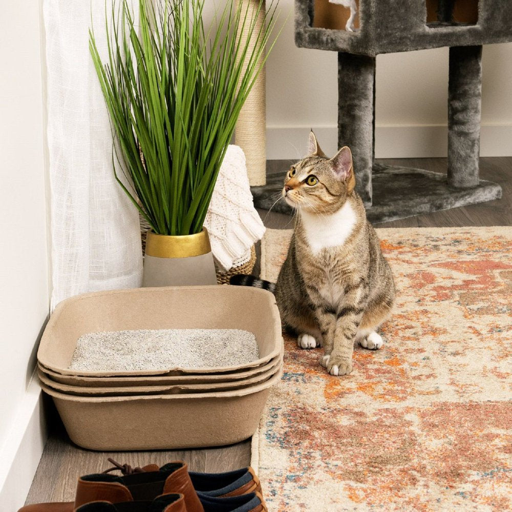 Kitty Sift Eco-Friendly Disposable Sifting Litter Box Kit Large (1 Litter Box, 5 Sifting Liners) Animals & Pet Supplies > Pet Supplies > Cat Supplies > Cat Litter Box Liners Kitty Sift