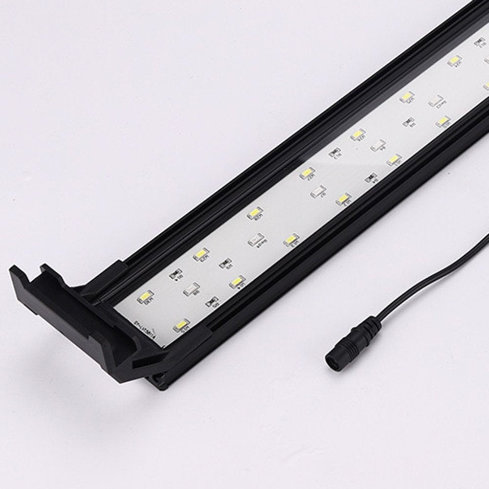 HEVIRGO 4 Brightness Auto on off Aquarium Light, Full Spectrum Fish Tank Lamp High Brightness Animals & Pet Supplies > Pet Supplies > Fish Supplies > Aquarium Lighting HEVIRGO