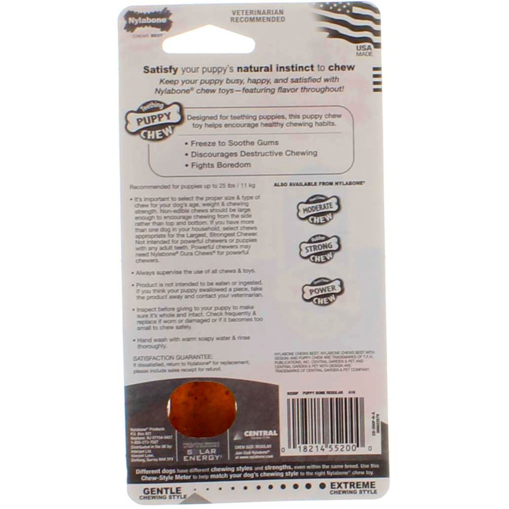Puppybone Dog Chew Toy Animals & Pet Supplies > Pet Supplies > Dog Supplies > Dog Toys Nylabone Products