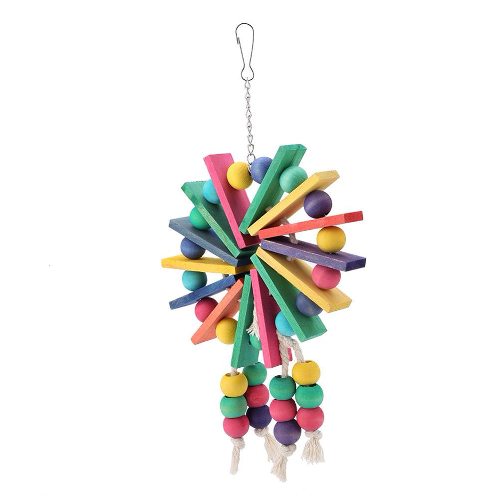 FAGINEY Standing Toy, Hanging Toy Parrot Swing,Parrot Toy Bird Toys Hanging Standing Toy Parrot Swing Suitable for Parrots and Birds Animals & Pet Supplies > Pet Supplies > Bird Supplies > Bird Toys FAGINEY