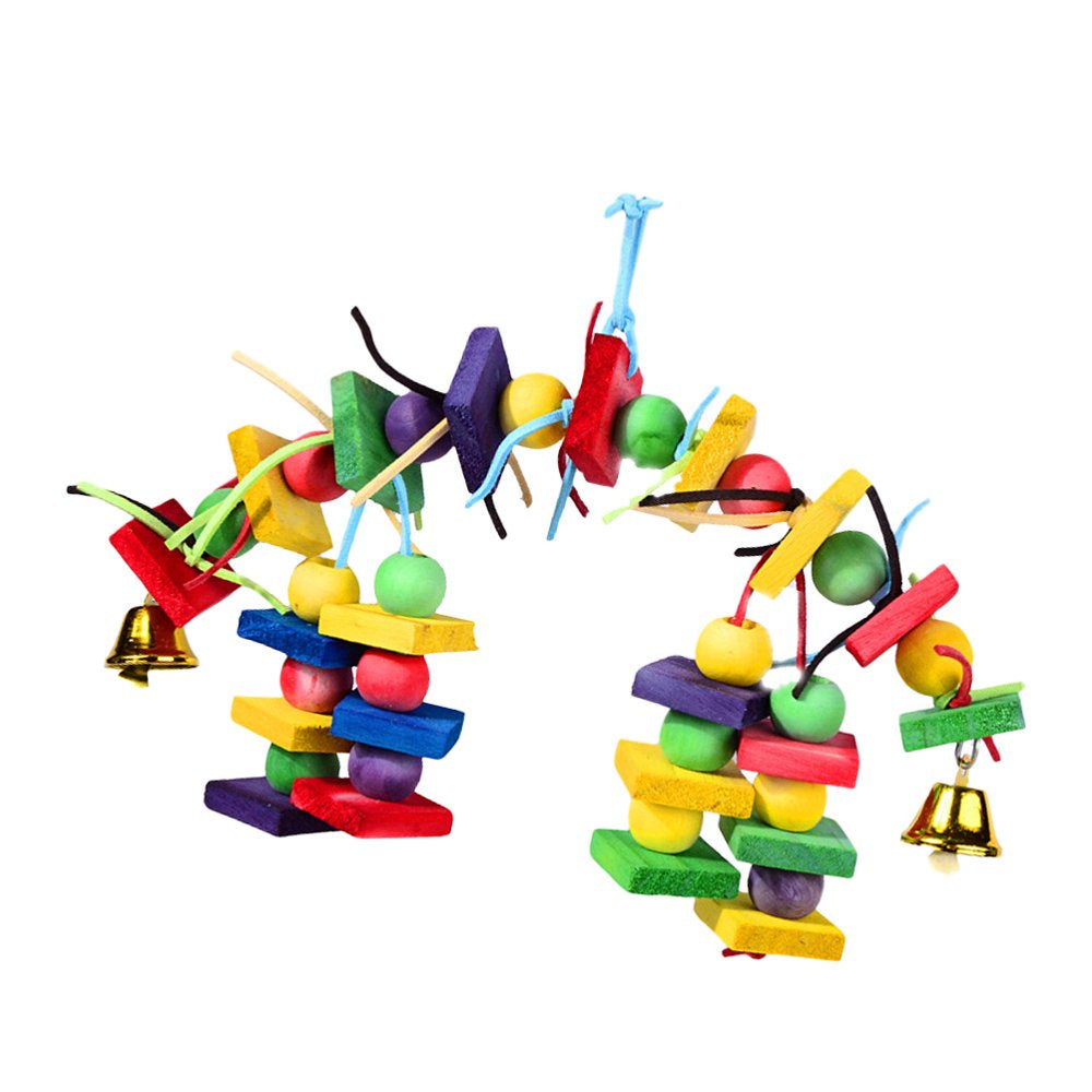 Frcolor Parrot Toys Bird Bite Toys Chewing Toy Tearing Cage Bird Large Plaything String Pet Biting Chew Ball Animals & Pet Supplies > Pet Supplies > Bird Supplies > Bird Toys FRCOLOR