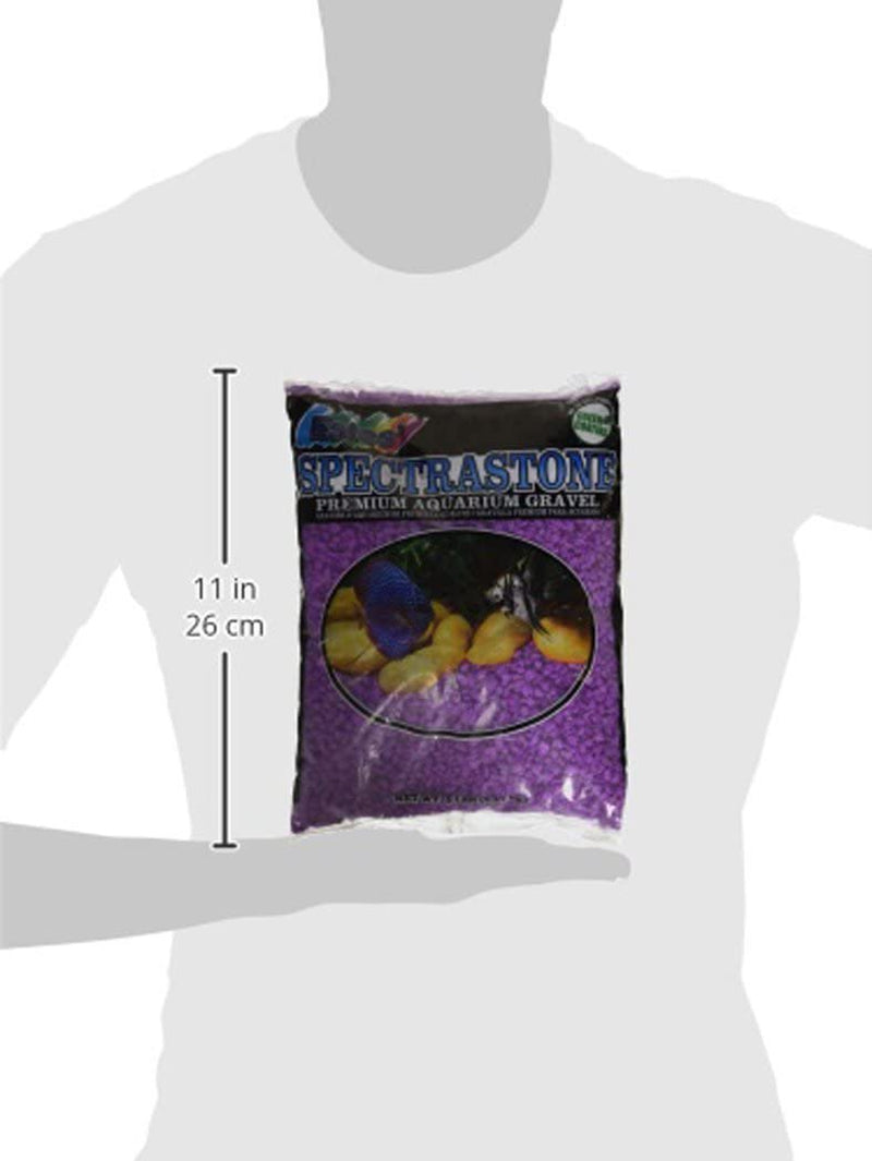 Spectrastone Permaglo Lavender Aquarium Gravel for Freshwater Aquariums, 5-Pound Bag Animals & Pet Supplies > Pet Supplies > Fish Supplies > Aquarium Gravel & Substrates Spectrastone