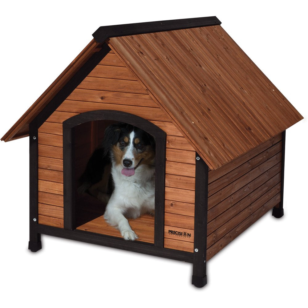 Precision Pet Outback Country Lodge Dog House, Medium, 30" X 35" X 32" Animals & Pet Supplies > Pet Supplies > Dog Supplies > Dog Houses Grain Valley Dog Supply S
