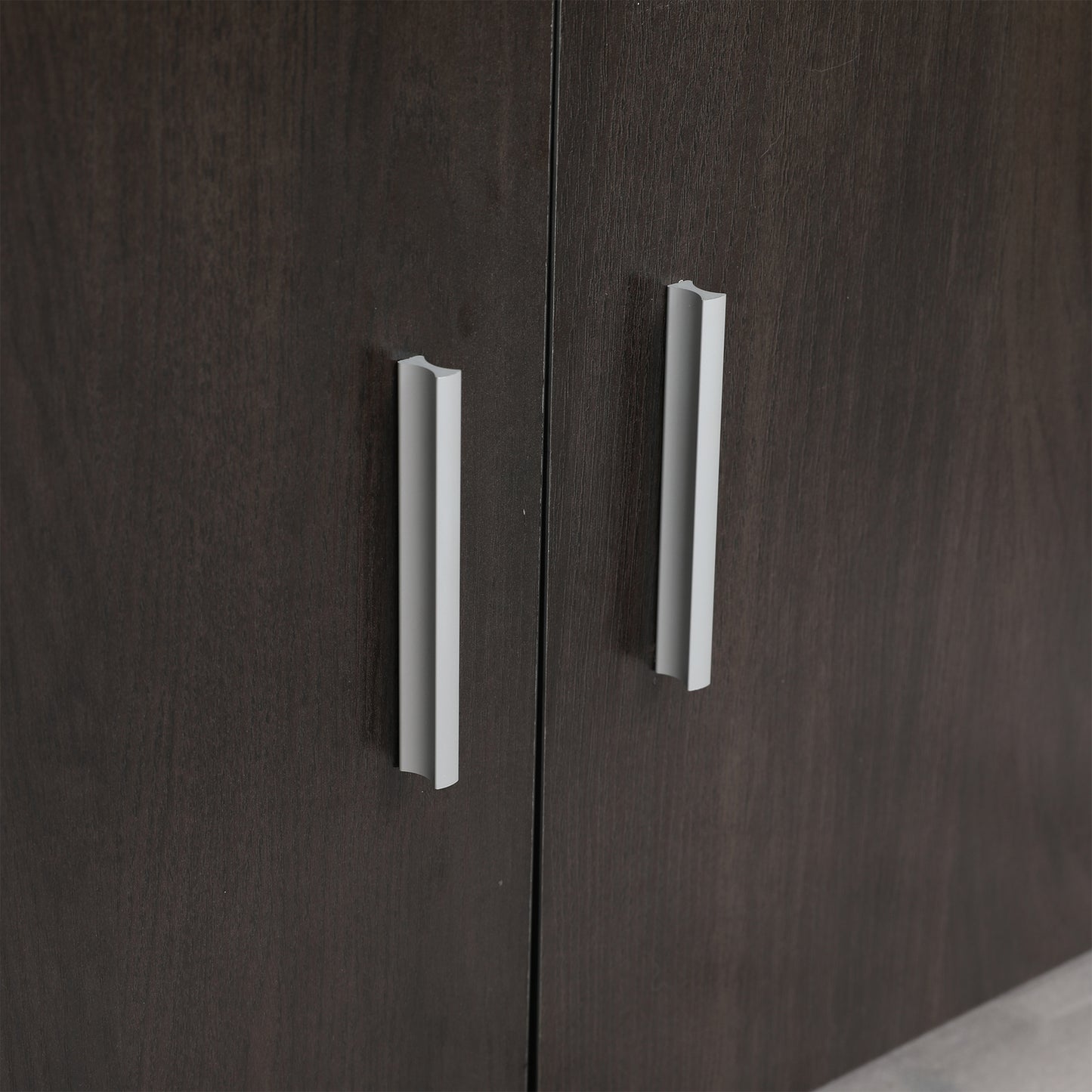 SEGMART Cat Litter Box Hidden, 30'' Wooden Cat Litter Box Enclosure, Iron and Wood Sturdy Structure, Cat Dog House Nightstand Furniture, Dark Brown, SS1808 Animals & Pet Supplies > Pet Supplies > Cat Supplies > Cat Furniture SEGMART