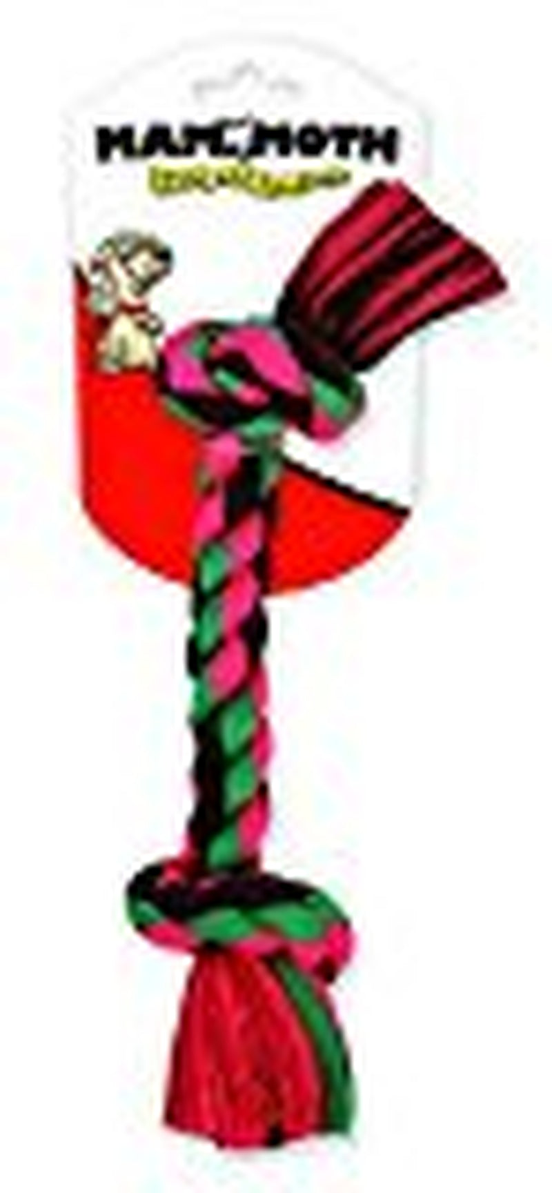 Mammoth Flossy Chews Cotton Blend Color Rope Bone Tug Dog Toy, Colossal, 19" Animals & Pet Supplies > Pet Supplies > Dog Supplies > Dog Toys Mammoth Pet Products