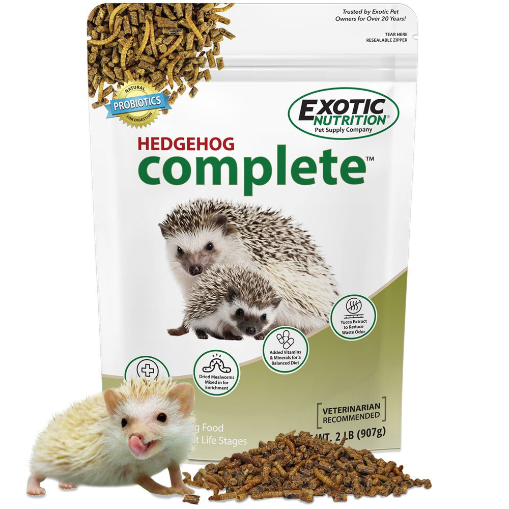 Exotic Nutrition Hedgehog Complete, 5 Lb. Animals & Pet Supplies > Pet Supplies > Small Animal Supplies > Small Animal Food Exotic Nutrition 2 lbs
