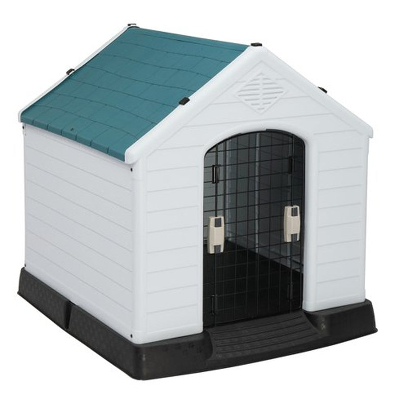 VINGLI Plastic Dog House for Small Medium Dog Animals & Pet Supplies > Pet Supplies > Dog Supplies > Dog Houses VINGLI 32.7"