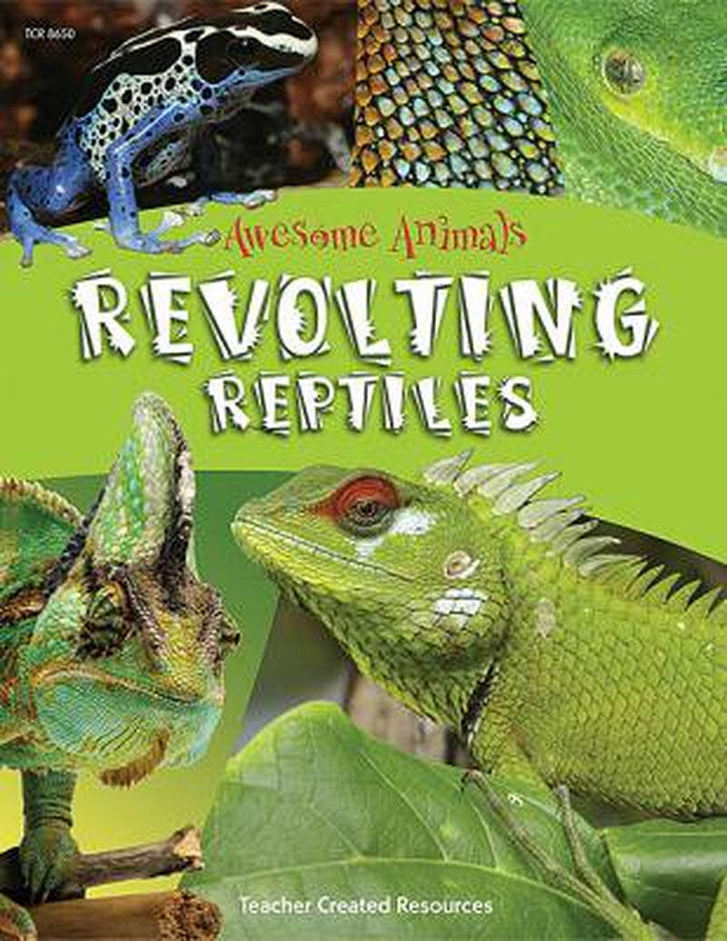Awesome Animals: Revolting Reptiles 142068650X (Paperback - Used) Animals & Pet Supplies > Pet Supplies > Reptile & Amphibian Supplies > Reptile & Amphibian Habitat Accessories Teacher Created Resources