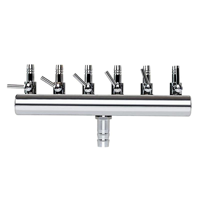 Aquarium Air Flow Control Lever Valve 2-12 Way Distributor Splitter Air Pump Flow Tube Pipe Line for Fish Tank - 2 Way Animals & Pet Supplies > Pet Supplies > Fish Supplies > Aquarium & Pond Tubing Magideal 6 Way