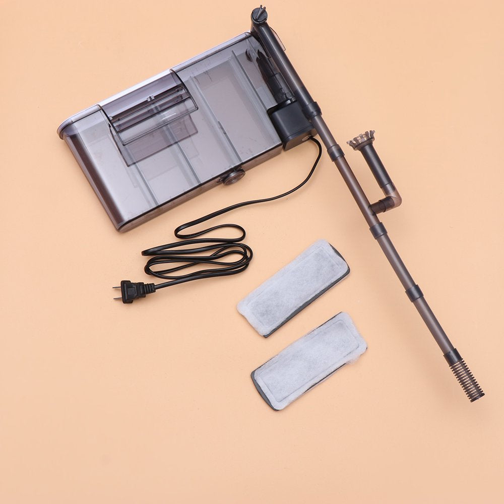 Aquarium Fish Tank Filter Pump Air Filter Wall Onfilters Bubbler Submersible Pump Power Sponge Underwater System Animals & Pet Supplies > Pet Supplies > Fish Supplies > Aquarium Filters HOMEMAXS