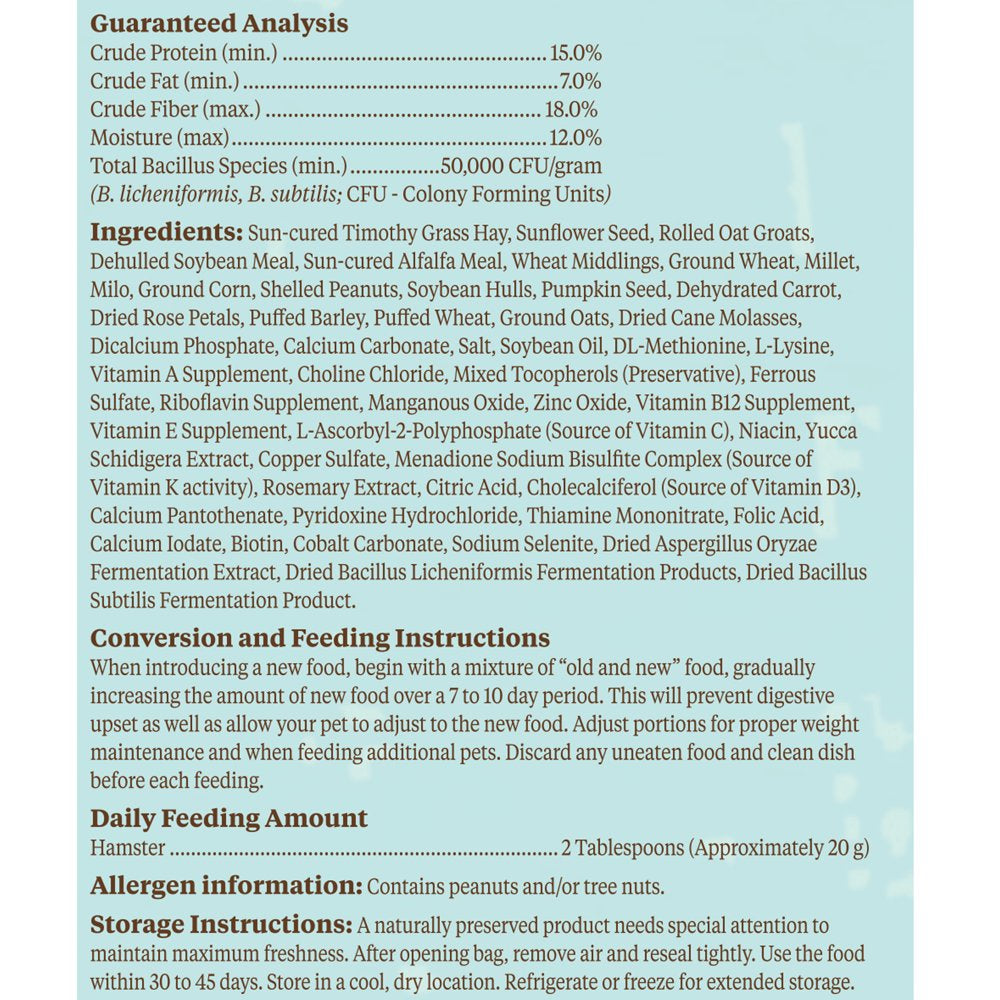 Kaytee Food from the Wild Hamster Animals & Pet Supplies > Pet Supplies > Small Animal Supplies > Small Animal Food Central Garden and Pet