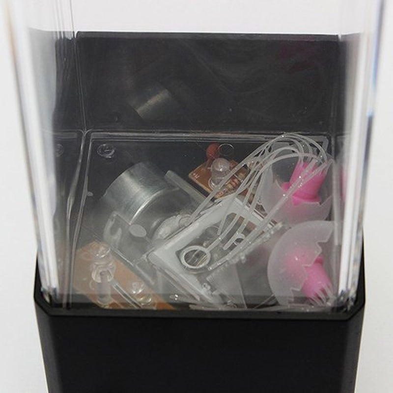 SPRING PARK Mini Colorful Moving Jellyfish Aquarium Home Office Night Light LED Lamp Tank Animals & Pet Supplies > Pet Supplies > Fish Supplies > Aquarium Lighting SPRING PARK