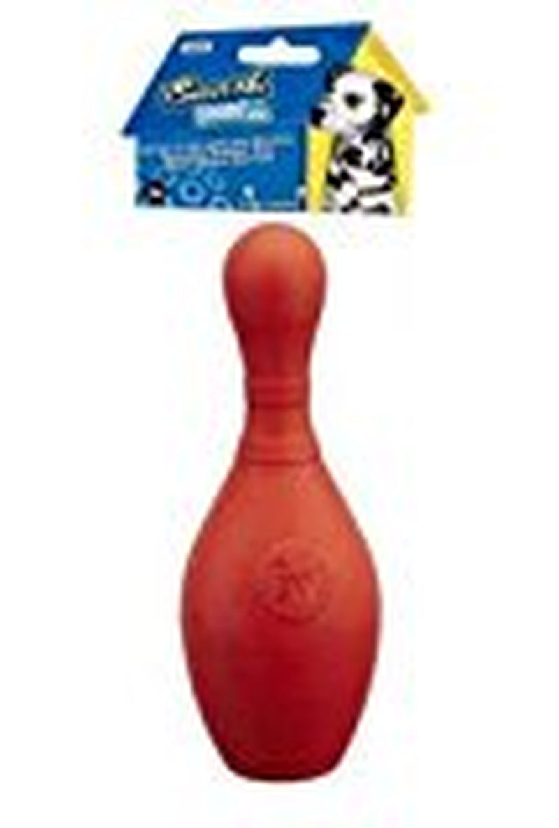 JW Bouncin' Bowlin' Pin Durable Rubber Dog Toys, Large Animals & Pet Supplies > Pet Supplies > Dog Supplies > Dog Toys Doskocil Manufacturing