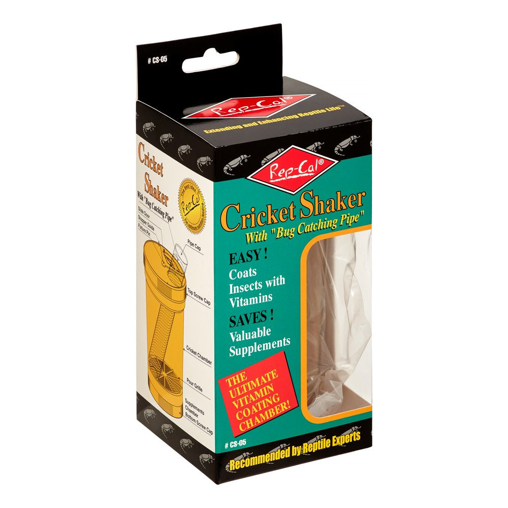 Repcal Research Labs Cricket Shaker Reptile & Amphibian Feeding Aid Animals & Pet Supplies > Pet Supplies > Reptile & Amphibian Supplies > Reptile & Amphibian Food REPCAL RESEARCH LABS
