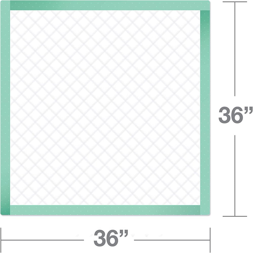 Kiaisxes Extra Large Super Absorbent Bed Pads for Incontinence Disposable 36 X 36 Inches | Ultra Thick and Absorbent Polymer Incontinence Bed Pads and Bed Liner Chucks Pads Disposable Puppy Pads Animals & Pet Supplies > Pet Supplies > Dog Supplies > Dog Diaper Pads & Liners kiaisxes